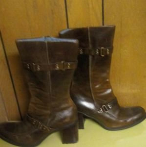 Ladies Indigo boots by Clark's